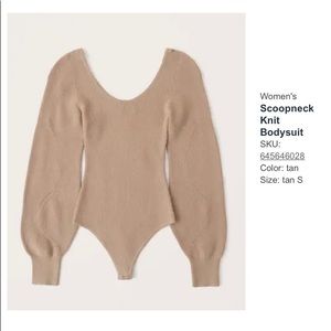 Abercrombie and Fitch Sweater Bodysuit